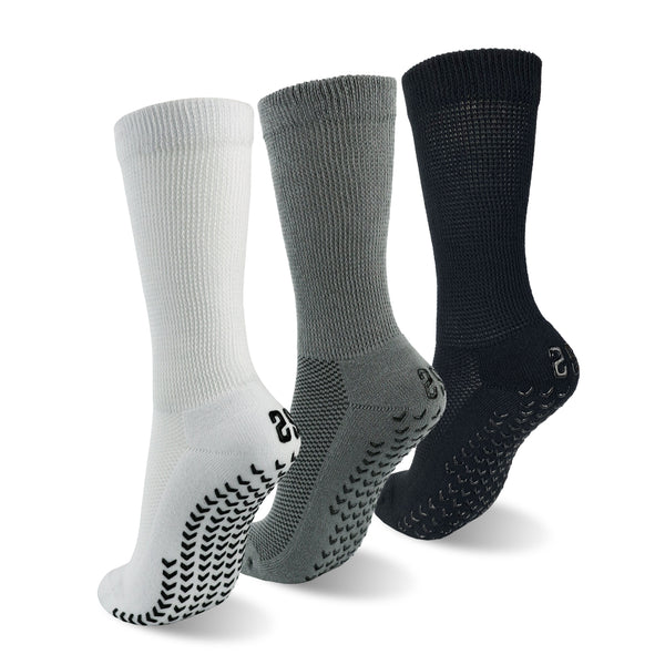 Ultra Comfort Diabetic Socks with Non-Slip Grips - Mix Color (3 Pack) –  STEPPS Gear